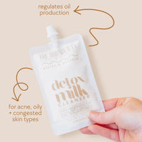 Detox Milk Cleanser Refill 100ml | Refillable Natural Skincare