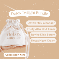 Detox Skincare Bundle for Congested and Acne-prone skin