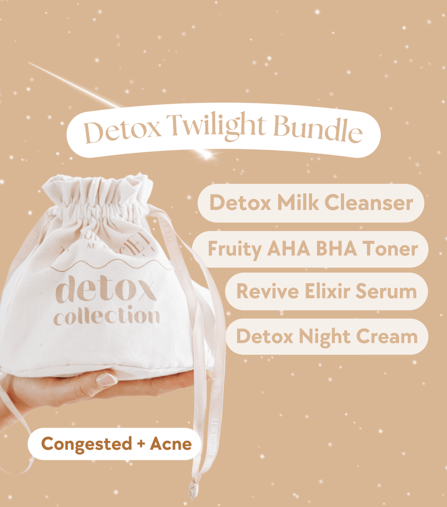 Detox Skincare Bundle for Congested and Acne-prone skin