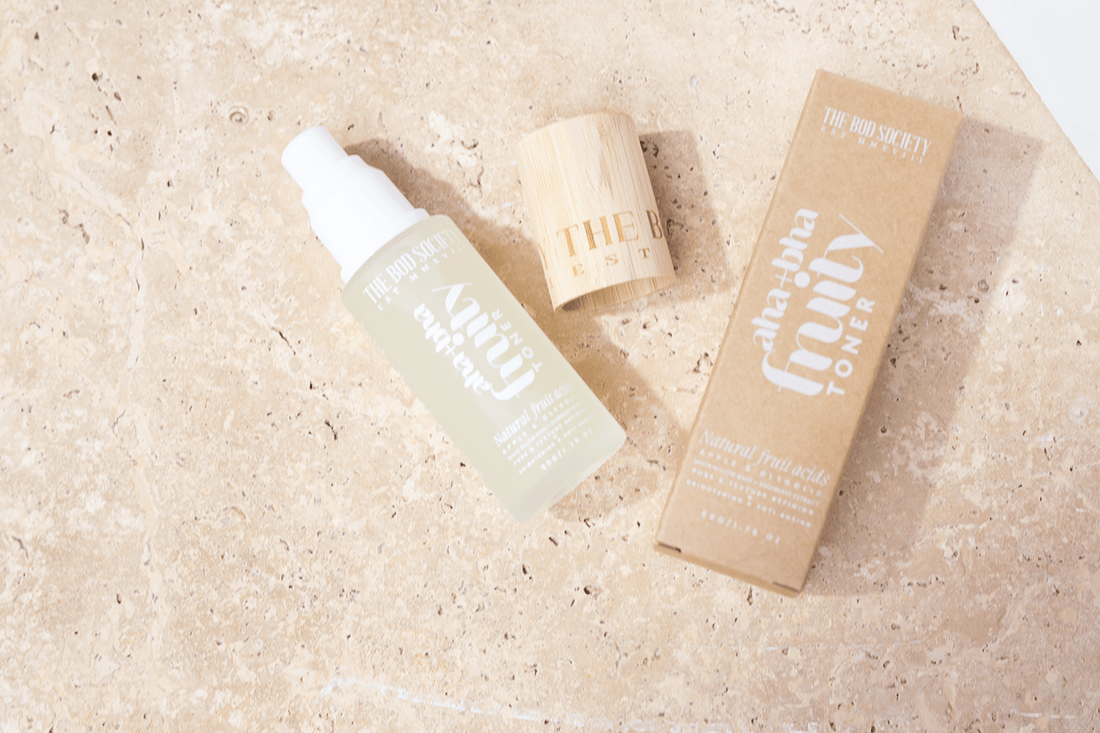 Fruity BHA AHA Toner Exfoliator Vegan and Sustainable