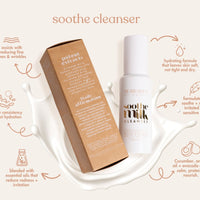 Soothe Milk Cleanser - Vegan, Cruelty-Free, Plant Based + Sustainable Face Cleanser for Sensitive Skin