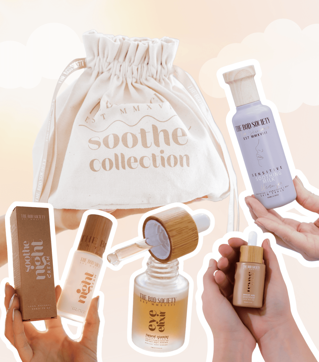 Soothe Morning Bundle | 100% Natural and Sustainable Skincare For Sensitive Skin