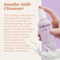 Sensitive Soothing Milk Cleanser Plant Based Eco Friendly