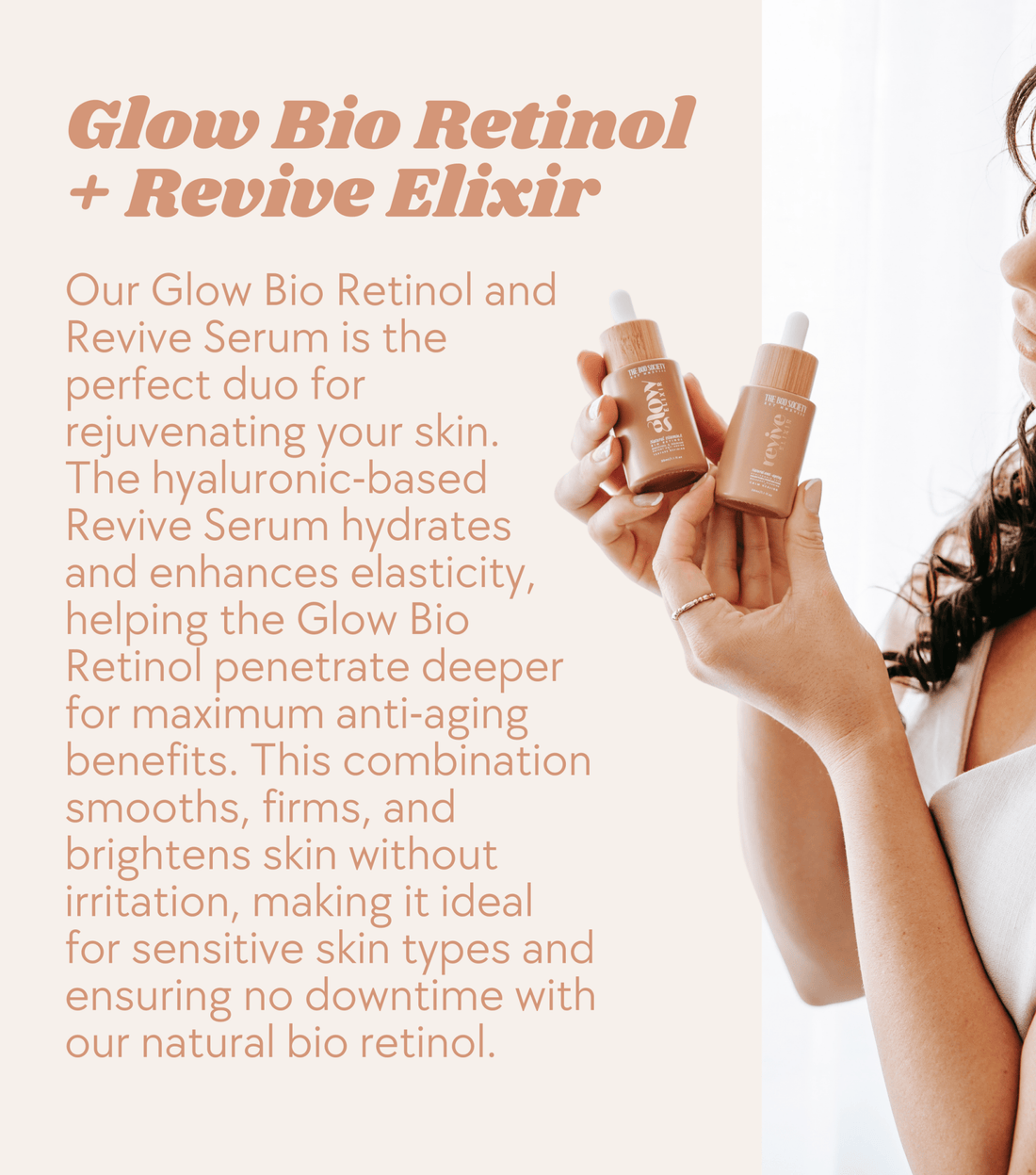 Natural Bio Retinol and Hyaluronic Acid Serum