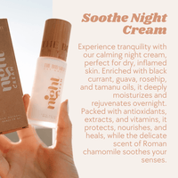 Nourishing Night Cream For Sensitive Skin 100% Natural